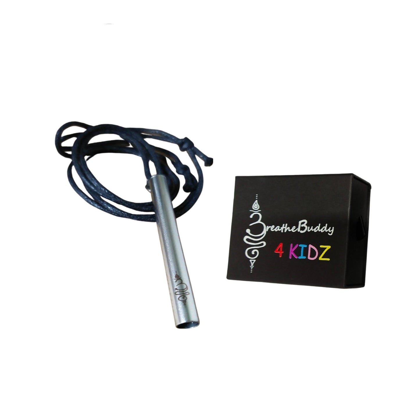 2 x Kids Mindful Necklace (8+) – Breathing Tool for Calm & Sensory Support | BreatheBuddy Corded Calm