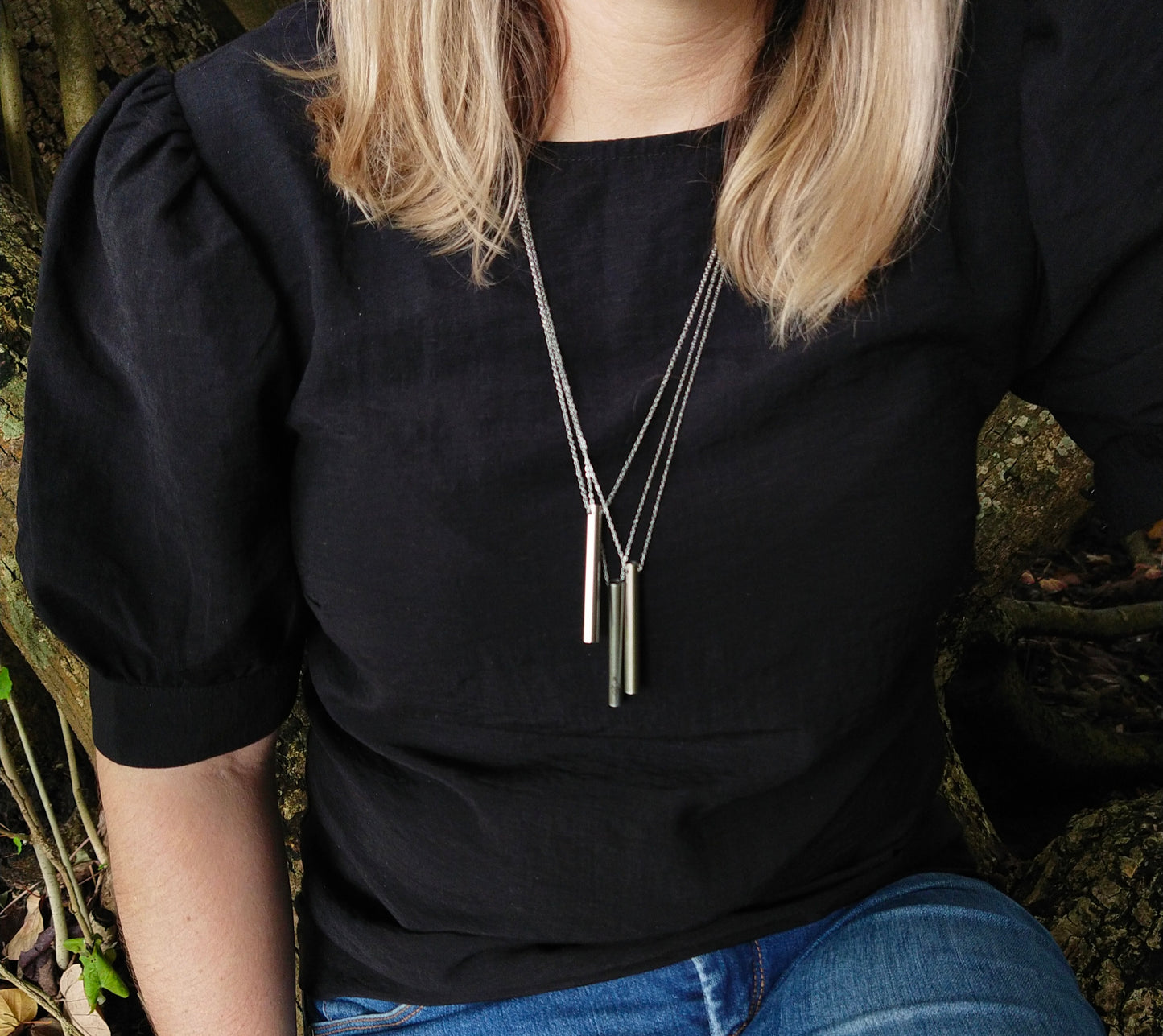 2 x Breathing Necklace for Calm – Anxiety & Quit Vaping Habit Support | BreatheBuddy® Calm Classic Duo