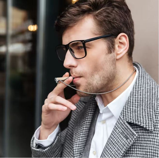 “Flavour Air Ritual” Quit Support Starter Kit — Habit Replacement Necklace + 9 Natural Cores | FlavQuit™