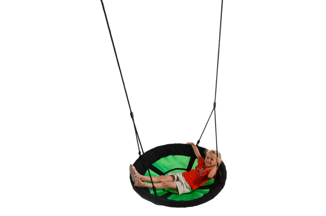 Nest Sensory Swing Swibee With Adjustable Ropes - 150kg weight capacity BLUE/GREEN