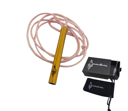 2 x Anxiety & Habit Support – Breathing Necklaces to Calm & Replace the Habit | BreatheBuddy® Corded Calm