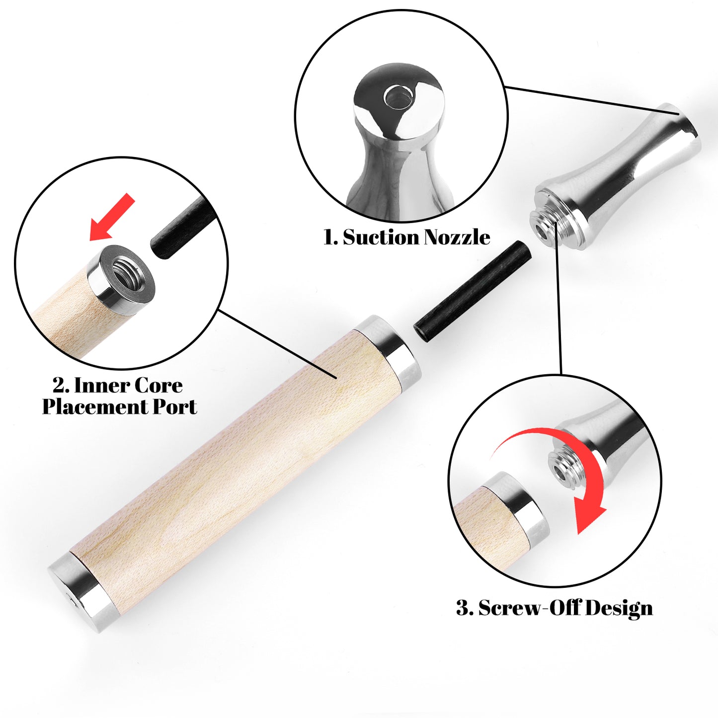 FlavQuit™ & BreatheBuddy® Classic Bundle – Flavour & Exhale Ritual Necklaces with 3 Flavour Core Packs