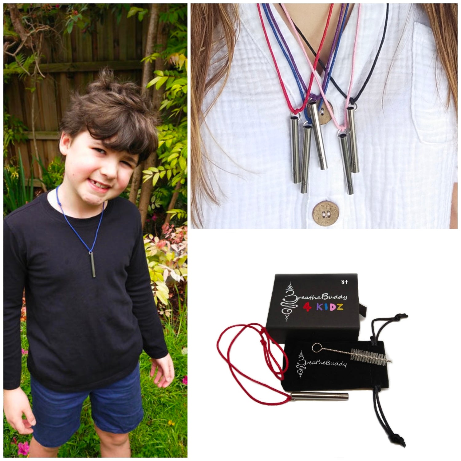 Breathing Necklace, Meditation and Anxiety Relief Necklace, Yoga Necklace, Healing Necklace