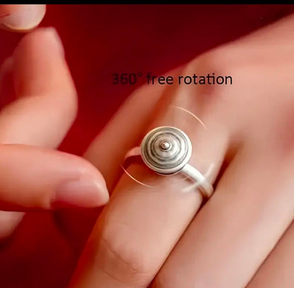 Anxiety Ring For Calm & Focus - 360 Degree Fidget Spinning Ring | BreatheBuddy®