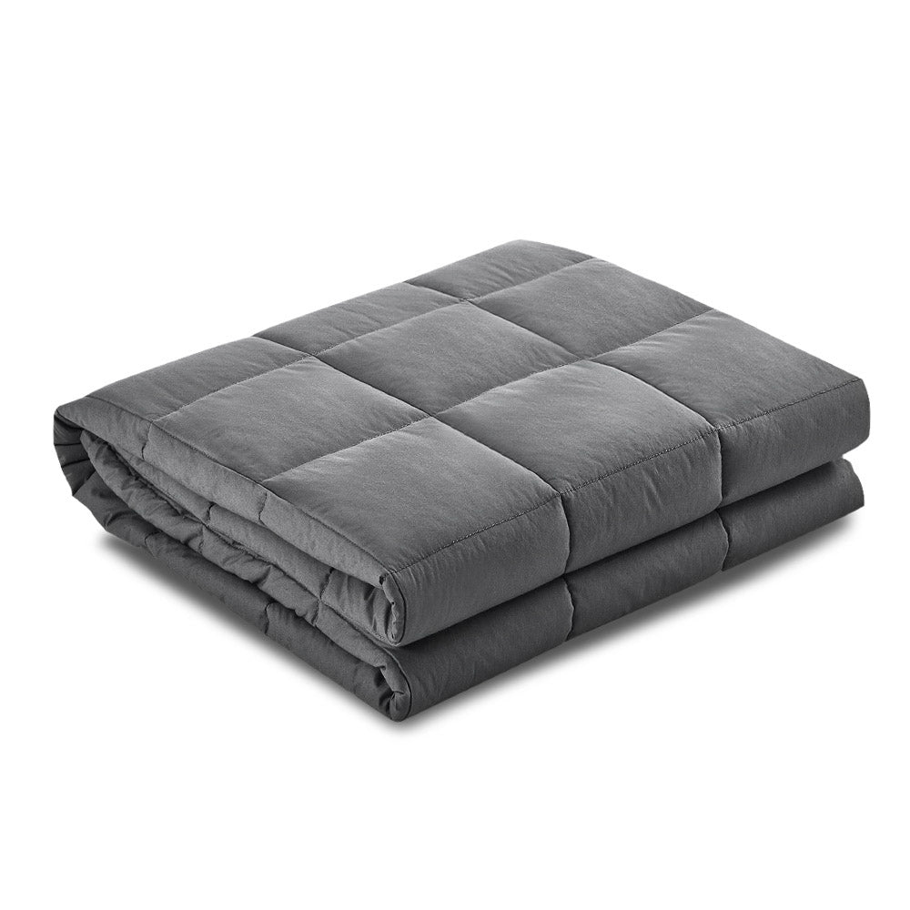 5KG 100% Microfibre Weighted Blanket for Anxiety & Deep Sleep