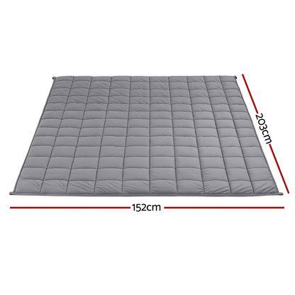 9kg Sherpa Weighted Blanket for Anxiety & Deep Sleep