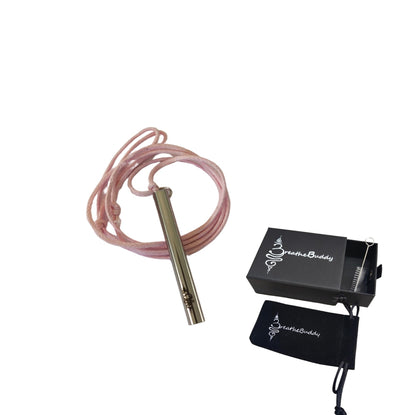 2 x Anxiety & Habit Support – Breathing Necklaces to Calm & Replace the Habit | BreatheBuddy® Corded Calm