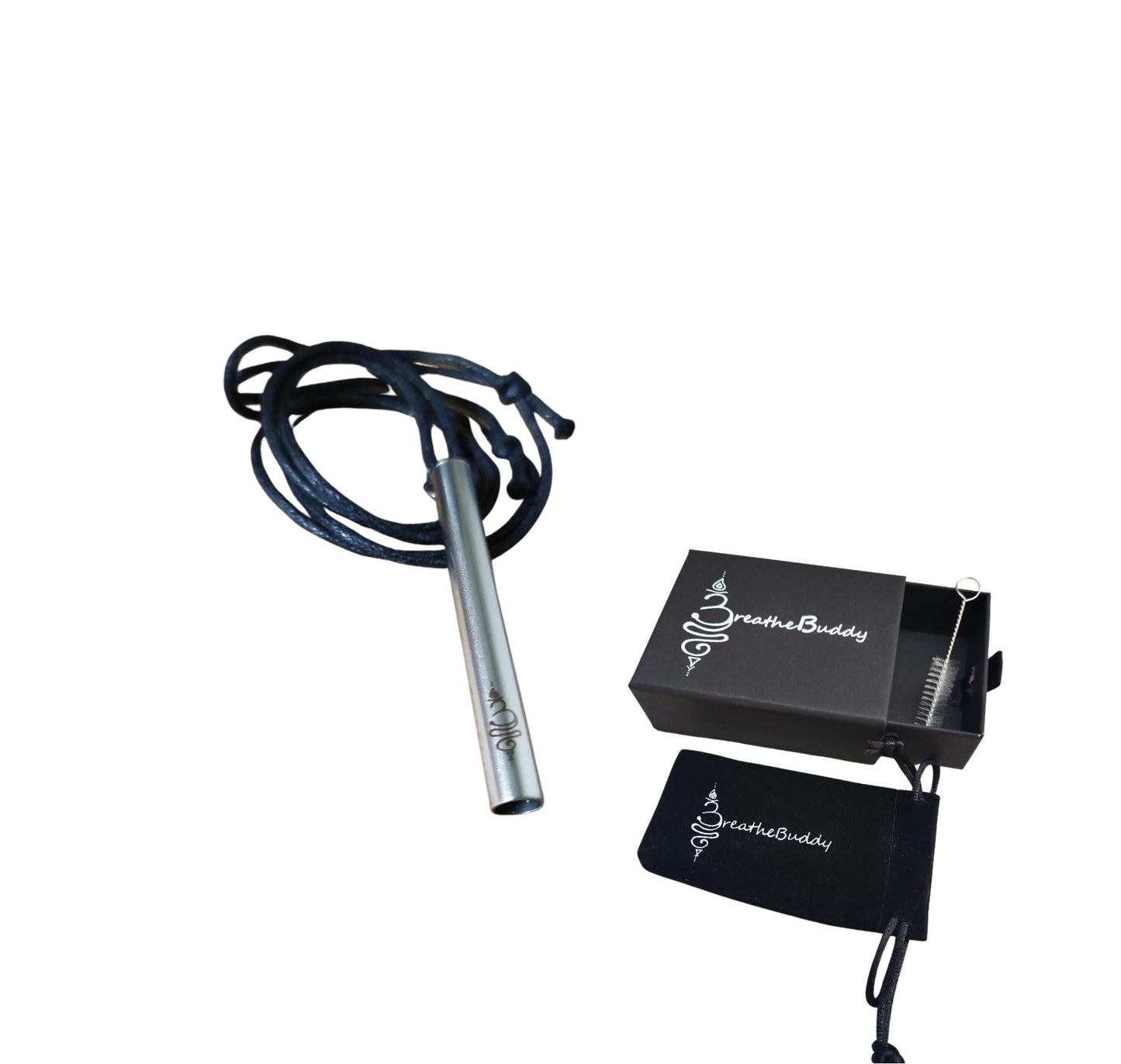 2 x Anxiety & Habit Support – Breathing Necklaces to Calm & Replace the Habit | BreatheBuddy® Corded Calm