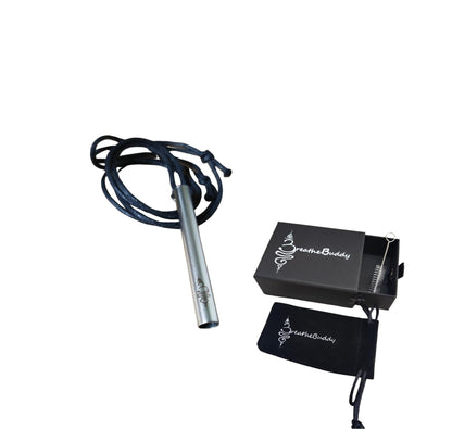 2 x Anxiety & Habit Support – Breathing Necklaces to Calm & Replace the Habit | BreatheBuddy® Corded Calm