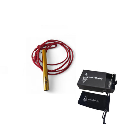 2 x Anxiety & Habit Support – Breathing Necklaces to Calm & Replace the Habit | BreatheBuddy® Corded Calm