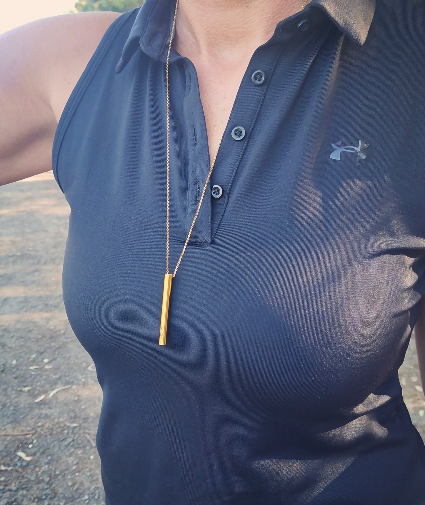 Anxiety & Habit Support – Breathing Necklace to Calm & Replace the Habit | BreatheBuddy® Calm Classic